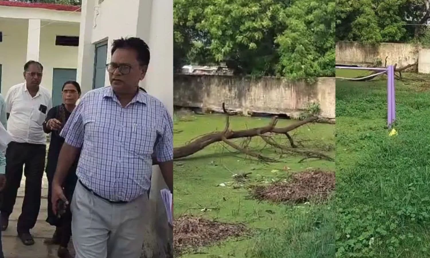 Morena School Waterlogging: मुरैना में स्कूल बना टापू , पानी के बीच पढ़ने को मजबूर बच्चे; खतरे में छात्रों और शिक्षकों की जान